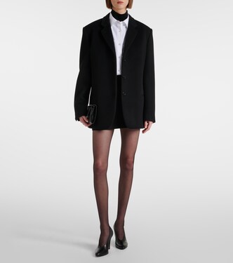 Anouk wool miniskirt | The Row