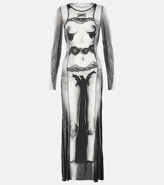 Robe longue Marinière rayée | Jean Paul Gaultier