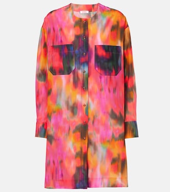 Galaxie cotton and silk shirt dress | Eres