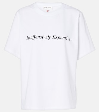 Bedrucktes T-Shirt aus Baumwoll-Jersey | Victoria Beckham