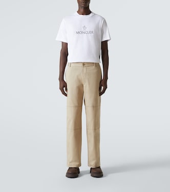 Camiseta en jersey de algodón con logo | Moncler