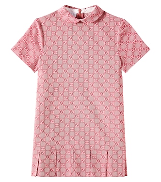Polokleid GG aus Baumwoll-Twill | Gucci Kids