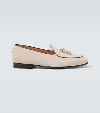 Loafers aus Veloursleder | Brunello Cucinelli