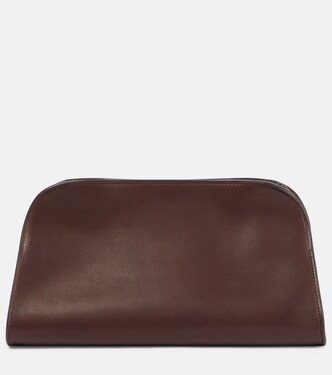 Clutch Peggy in pelle | The Row