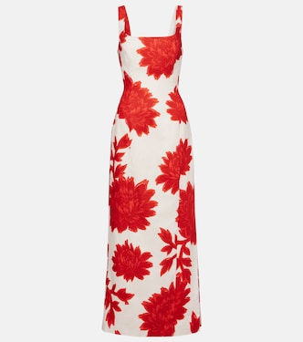 Floral linen maxi dress | SIR