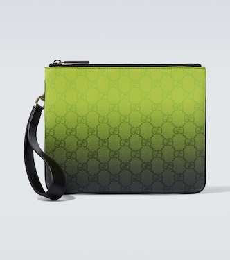 Etui mit Riemen GG aus Canvas | Gucci