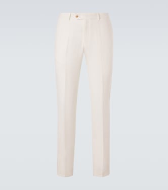 Pantalon droit Affonso en lin | Frescobol Carioca