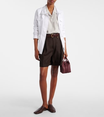 Bermuda-Shorts Combray aus Leinen | Loro Piana