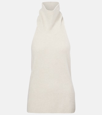 Top Maddie in cashmere con schiena scoperta | Lisa Yang
