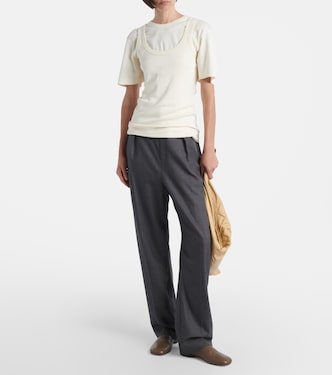 Cotton jersey tank top | Lemaire