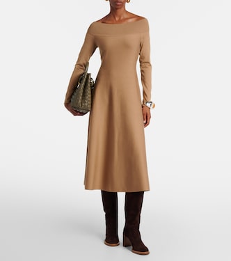 Midikleid Abrillong aus einem Kaschmirgemisch | Ralph Lauren Collection