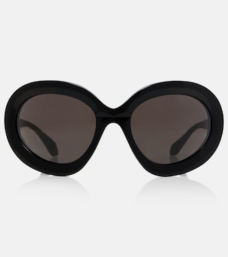 Logo oversized sunglasses | Alaïa