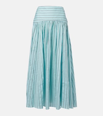 Maxirock Procida aus einem Baumwollgemisch | Staud