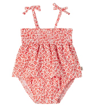 Baby Granny leopard-print cotton dress | Cozmo