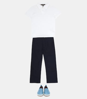 Polohemd Open aus Baumwoll-Piqué | Loro Piana Kids