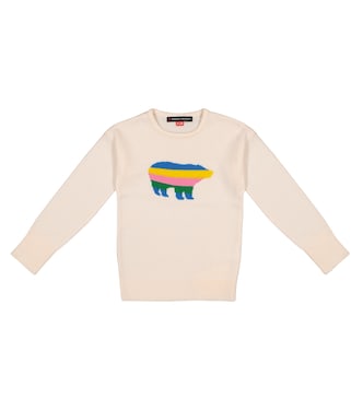 Jersey de lana con oso | Perfect Moment Kids