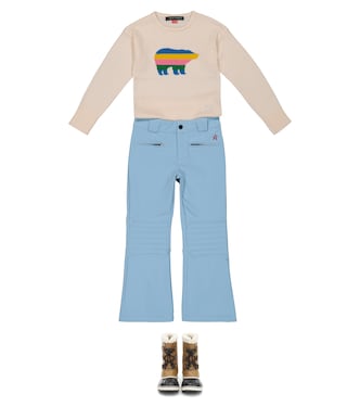 Jersey de lana con oso | Perfect Moment Kids