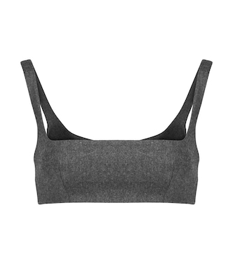 Kerrigan square-neck wool bra | Emilia Wickstead