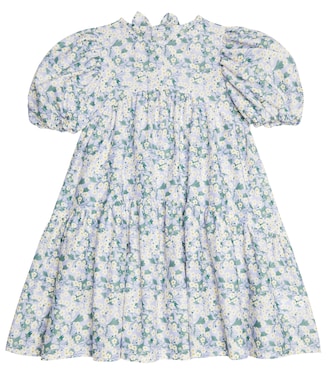 Floral cotton dress | Il Gufo