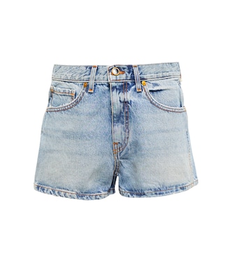 Short Charlotte à taille haute en jean | Khaite