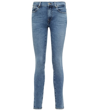 Roxanne mid-rise skinny jeans | 7 For All Mankind