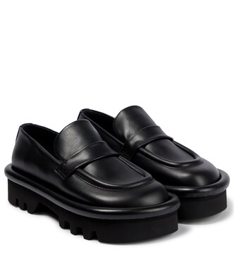 Bumper leather platform loafers | JW Anderson