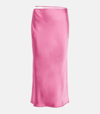 Falda midi La jupe Notte | Jacquemus