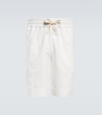 Shorts en mezcla de algodón | Jil Sander