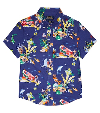 Chemise imprimée en coton | Polo Ralph Lauren Kids