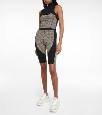 Shorts a vita alta con monogramma | Balmain