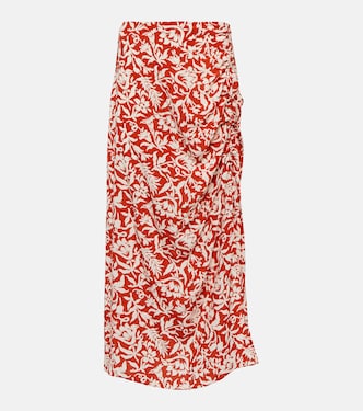 Robe longue en crêpe | Polo Ralph Lauren