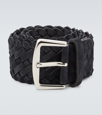 Alsavel braided suede belt | Loro Piana