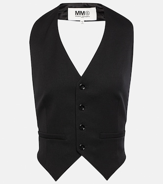 Gilet in misto lana | MM6 Maison Margiela
