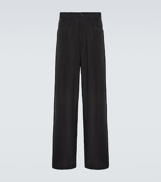Weite High-Rise-Hose | Balenciaga