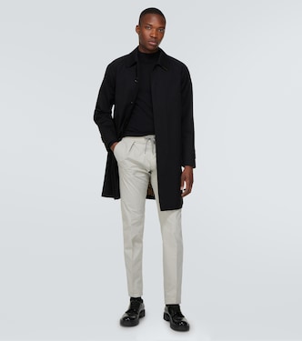 Pantalones slim de mezcla de algodón | Incotex