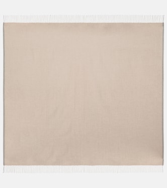 Fringed cashmere throw  | Brunello Cucinelli