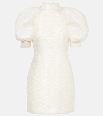 Bridal pleated lace minidress | Rotate