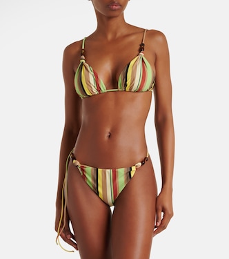 Slip bikini Poolside a righe | SIR