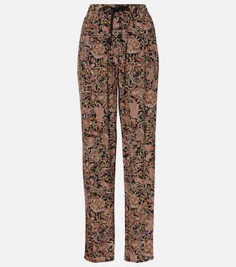 Zahera printed straight pants | Marant Etoile