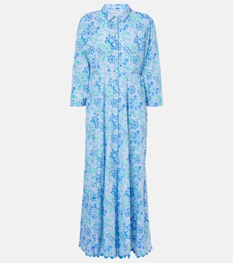 Floral cotton maxi dress | Juliet Dunn