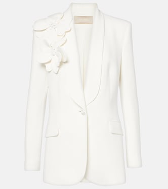 Blazer con applicazioni floreali | Elie Saab