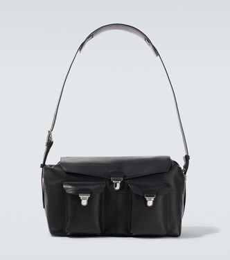 Gear leather shoulder bag | Lemaire