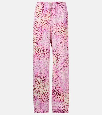 Pantaloni a gamba larga in jacquard | Dries Van Noten