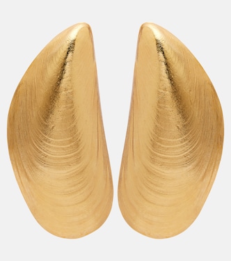 Wade gold-plated earrings | Jennifer Behr