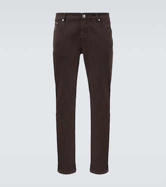 Mid-rise straight jeans | Brunello Cucinelli