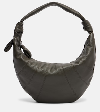 Fortune Croissant leather shoulder bag | Lemaire