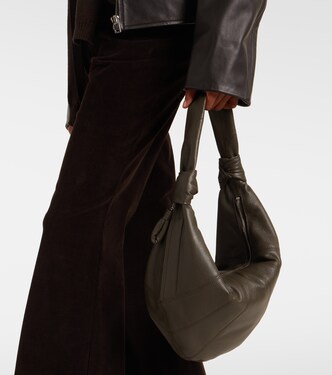 Fortune Croissant leather shoulder bag | Lemaire