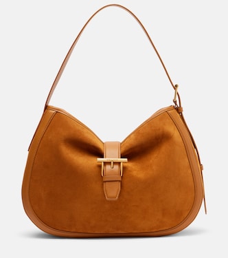 Sac T-Bar Medium en daim | McQueen