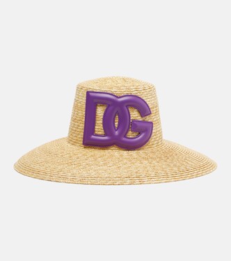 Hut DG aus Stroh | Dolce&Gabbana