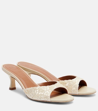 Mules Brigitte con paillettes | Staud